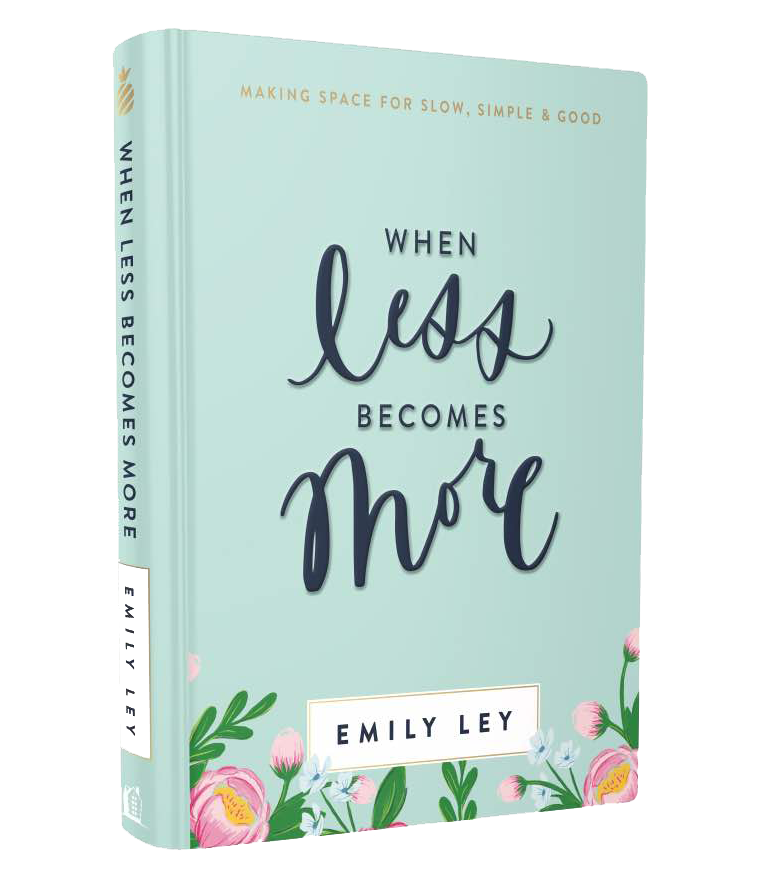 When Less Become More by Emily Ley