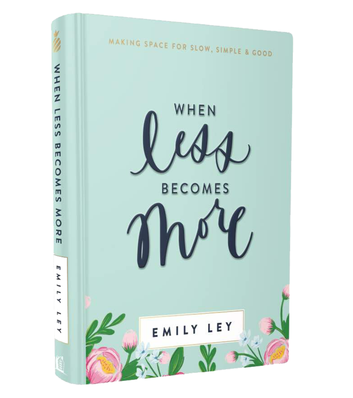 When Less Become More by Emily Ley