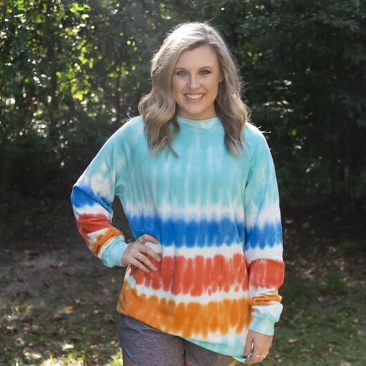 Tie-Dye Pullover