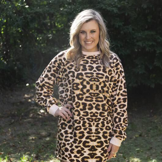 Leopard Pullover