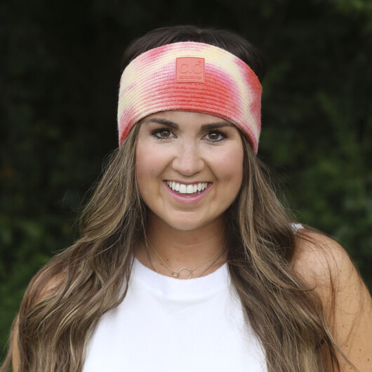 Tie Dye Rubber Patch Headwrap