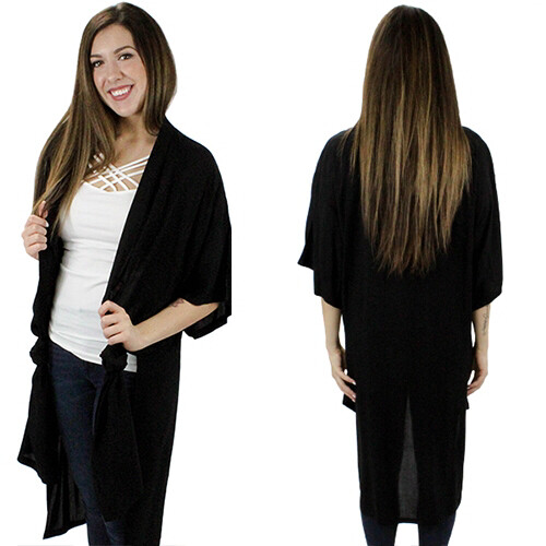 Black Duster One Size