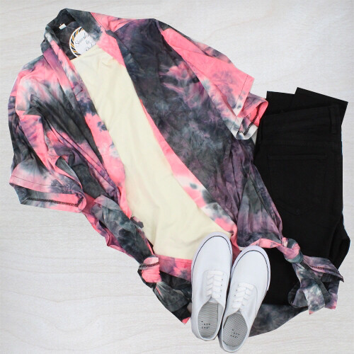 Tie Dye Duster One Size