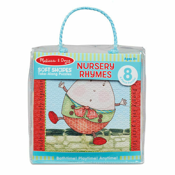 Soft Shapes Take Along Puzzle.  Nursery Rhymes