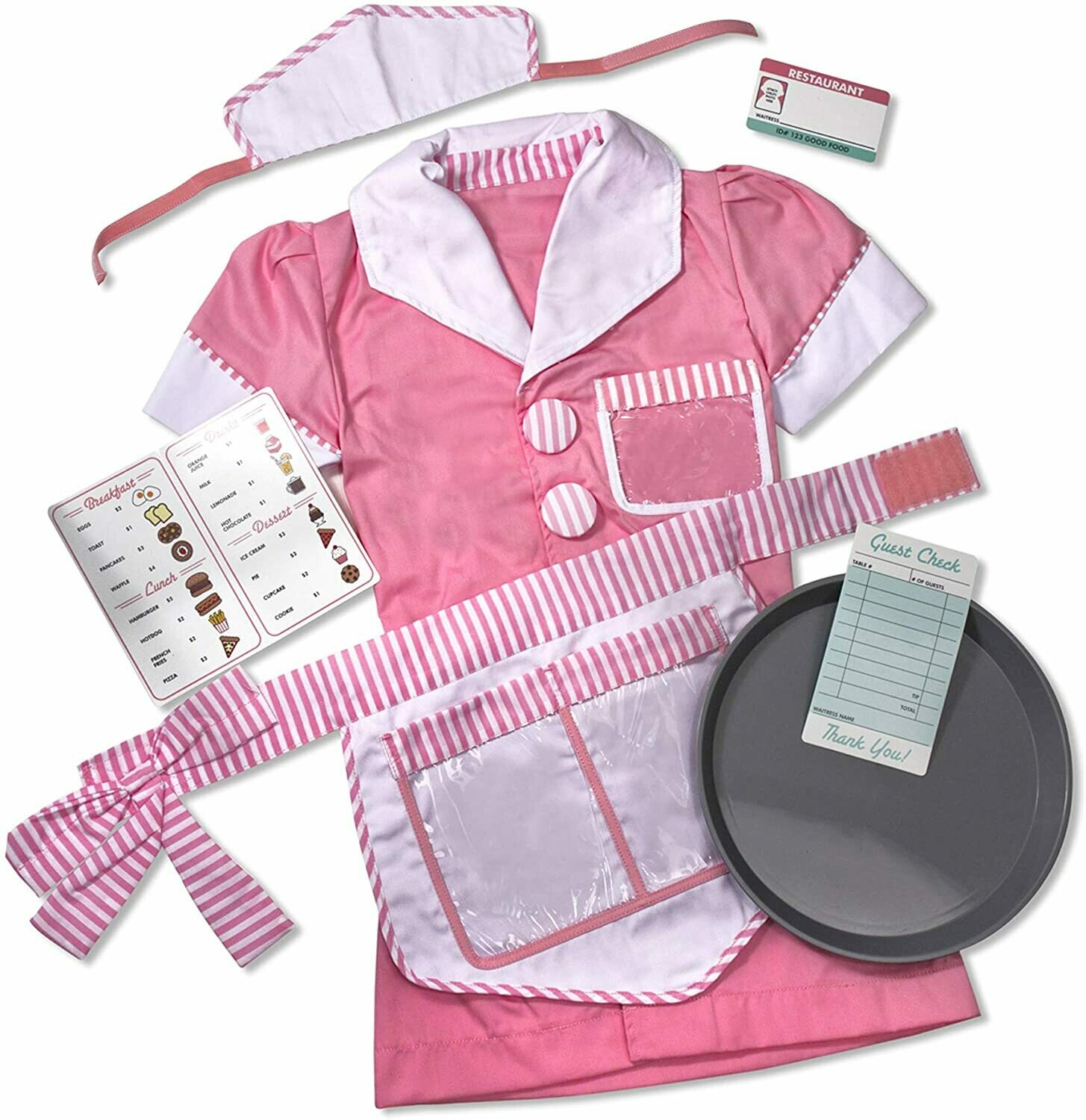 Waitress. Role play set