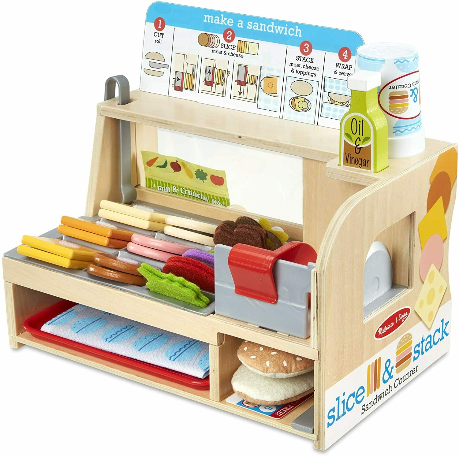 Slice and Stack Sandwich Counter