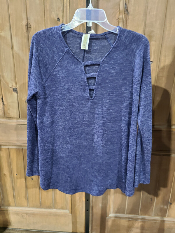 Navy Long Sleeve Sweater