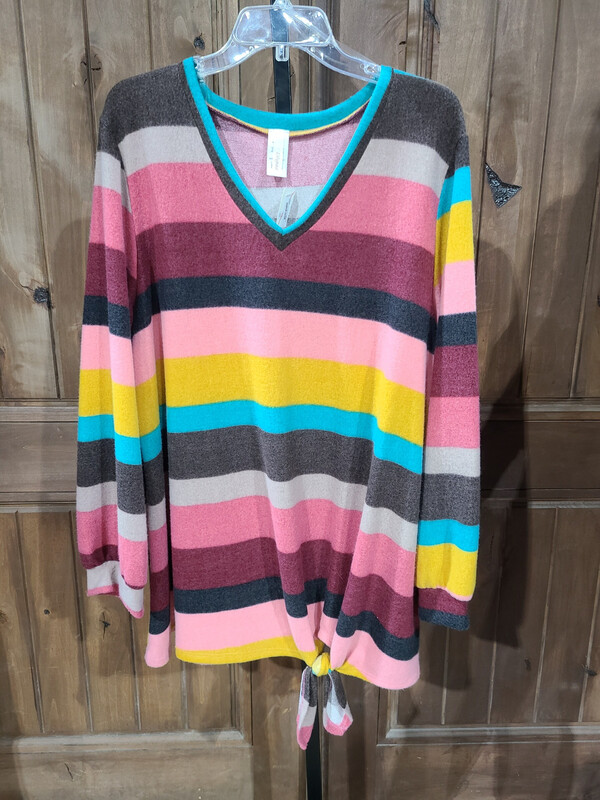 Multi Color Stripe Sweater