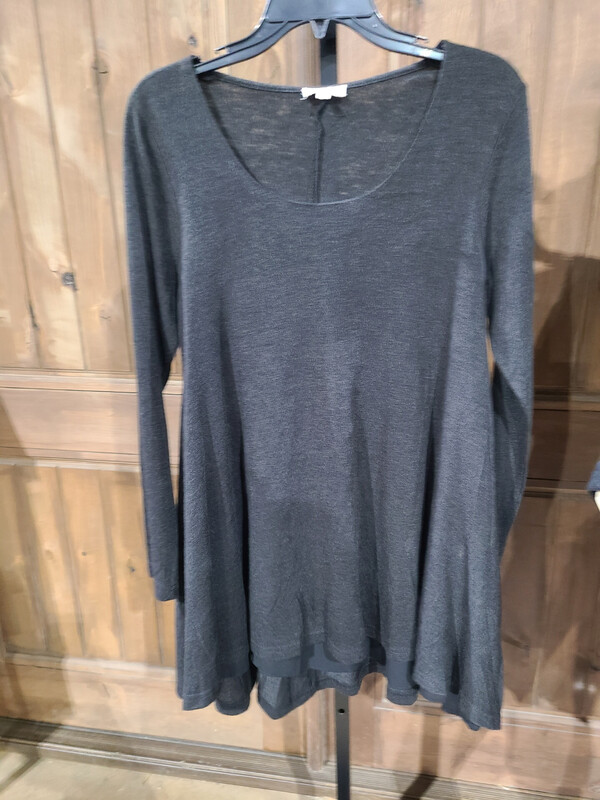 Black Long Sleeve Top