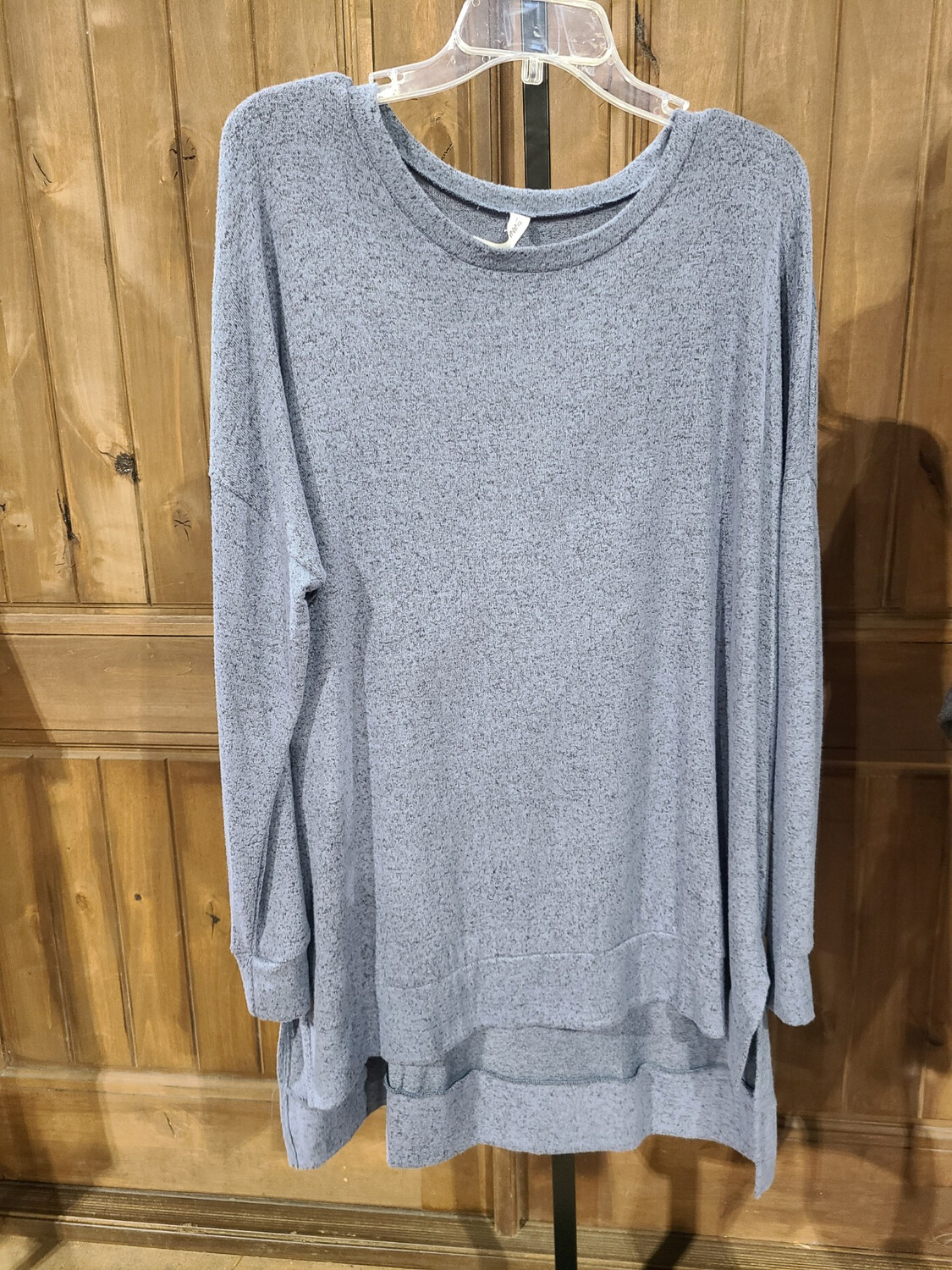 BLUE OVERSIZED LONG SLEEVE