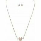 Silver Fresh Water Pearl Necklace
