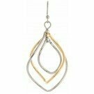 Triple Twist Wire Earrings