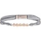 Silver Grey Fresh Water Pearl Bracelet