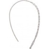 Silver Matte Arc Wire Tread Earrings