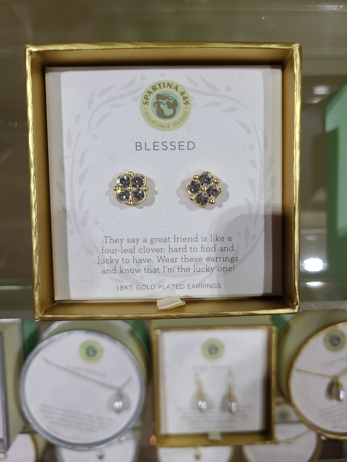 Blessed Gold Earrings