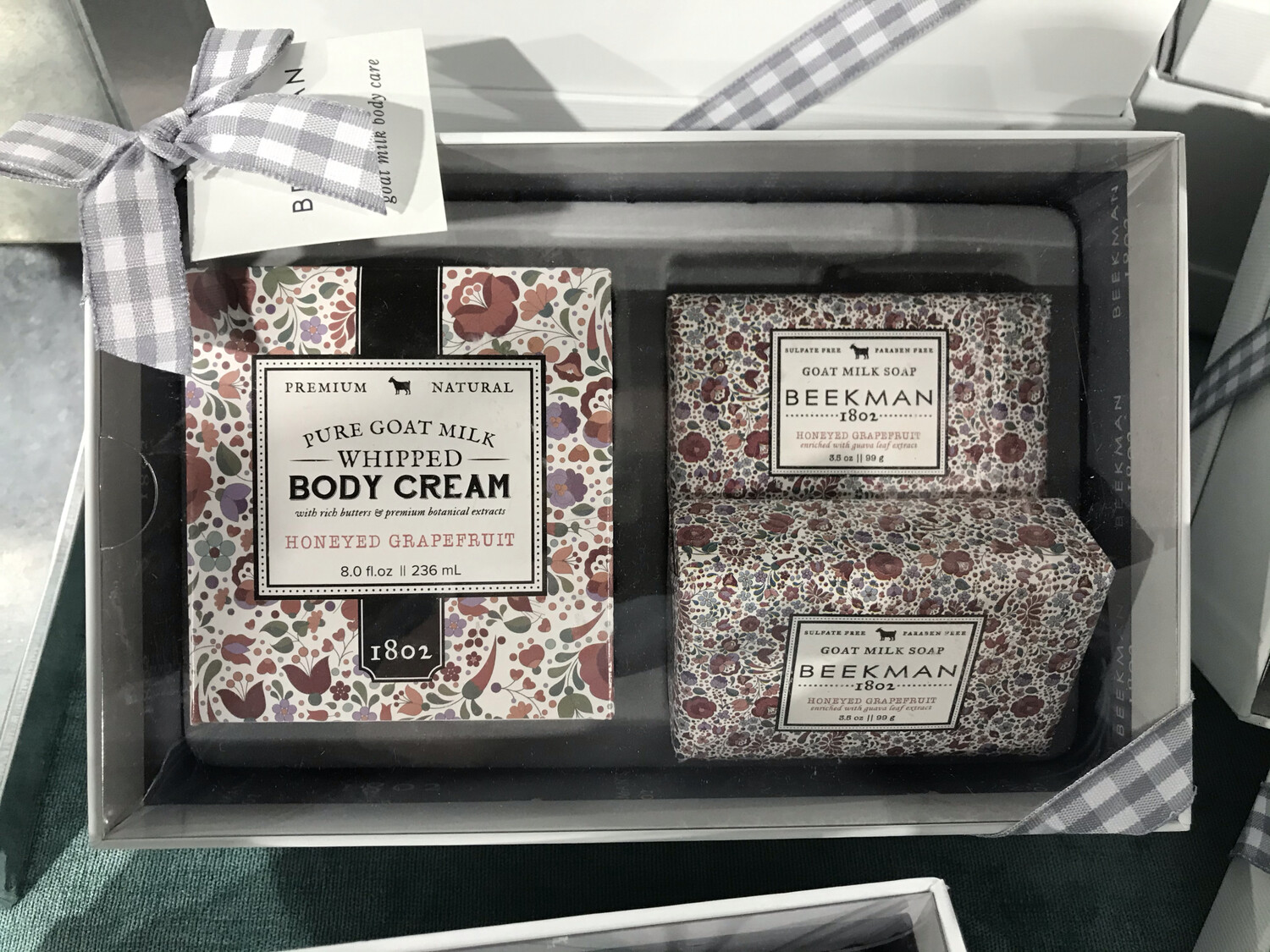 Body Cream & Soap Gift Sets, name: Honeyed Grapefruit