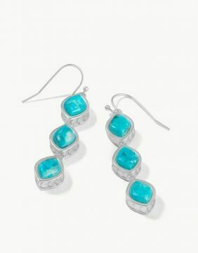Naia Linear Drop Earrings