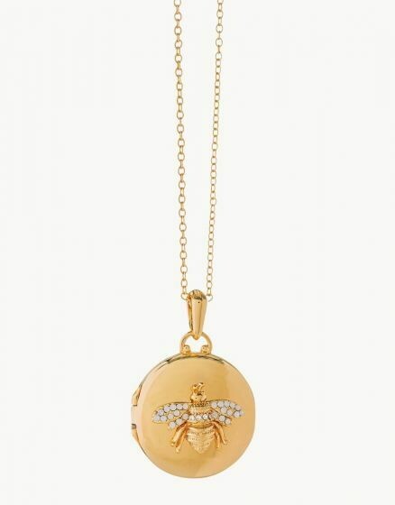 Round Locket 32" Bee