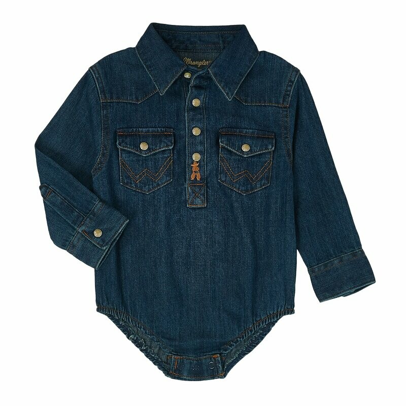 Baby Denim Bodysuit