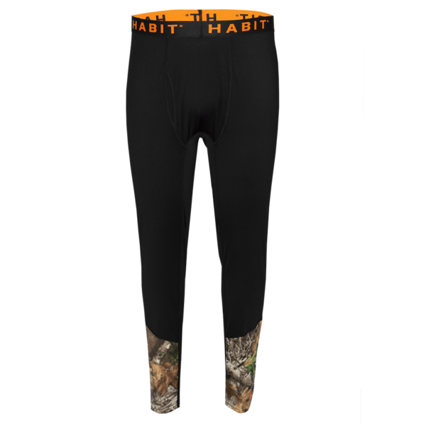 Men’s Black/Realtree Edge Base Layer Bottoms