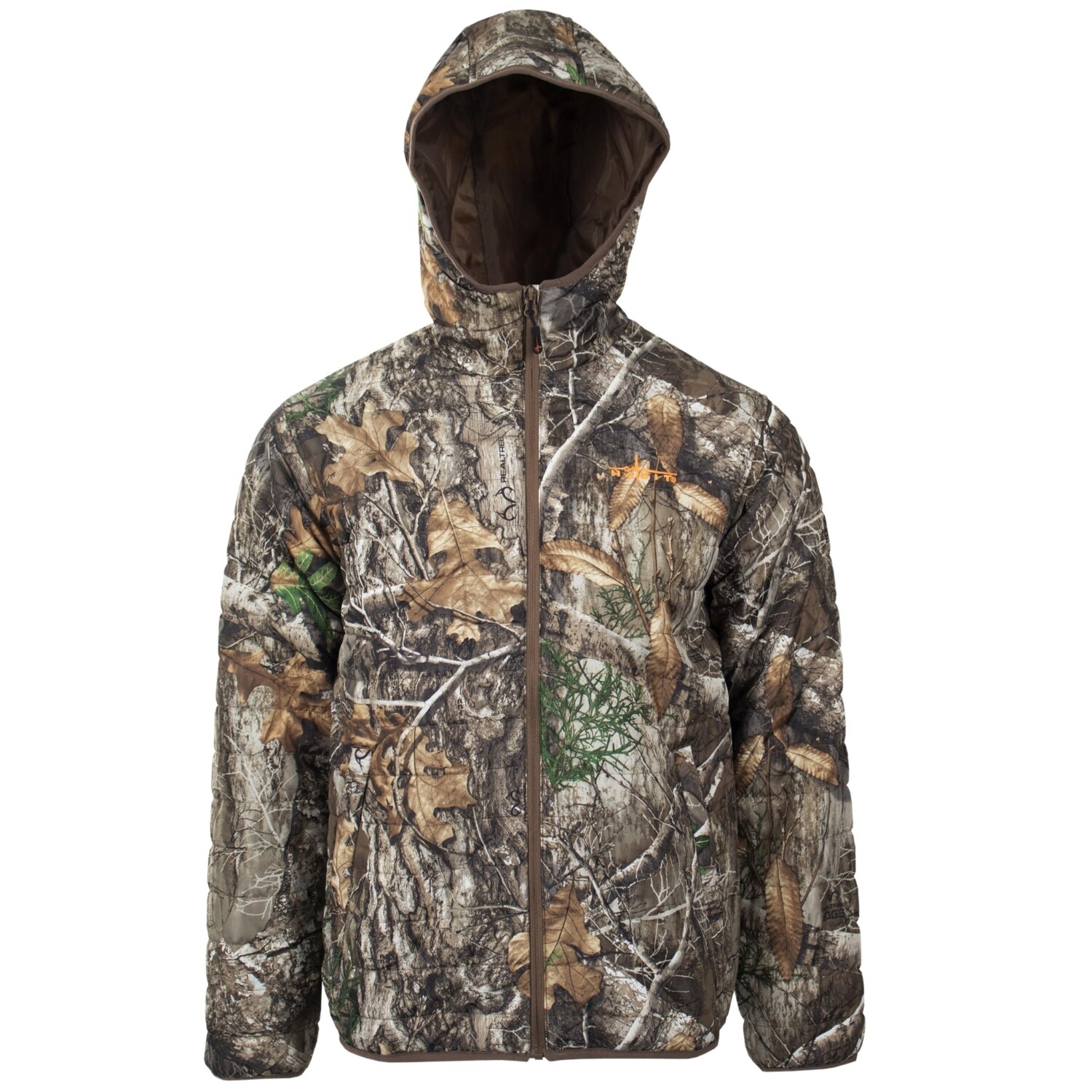 Mens Realtree Edge Puffer Jacket
