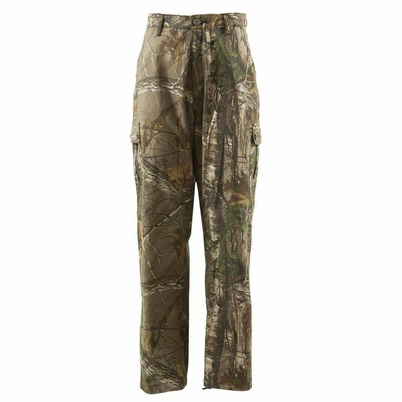 Relaxed Fit Camo Cargo 6 Pocket Pants