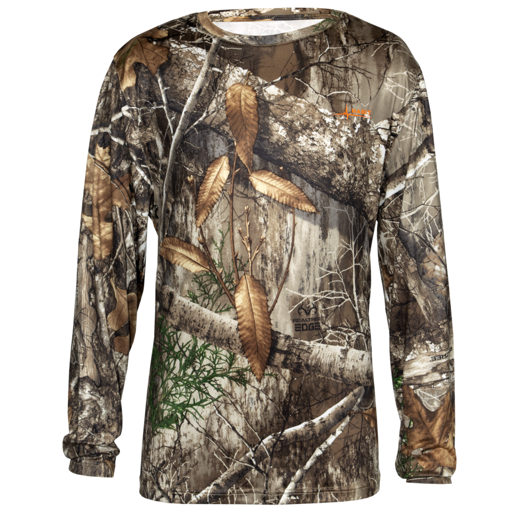Youth Long Sleeve Camo Shirt