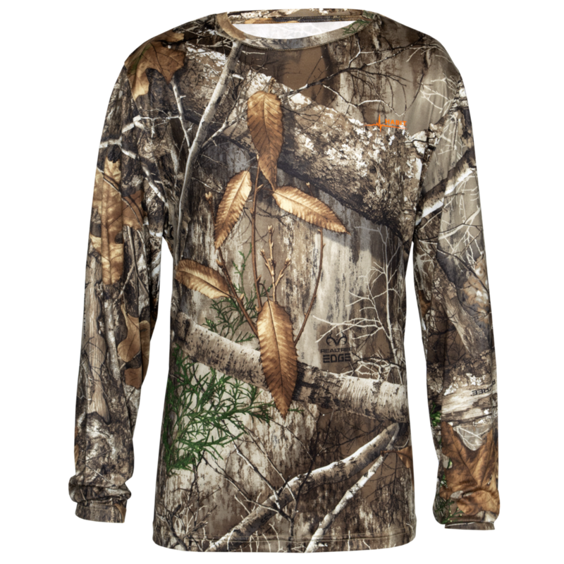 Youth Long Sleeve Camo Shirt