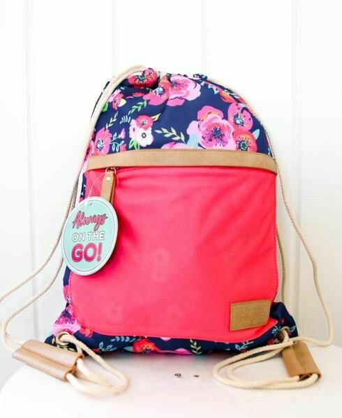 Floral Drawstring