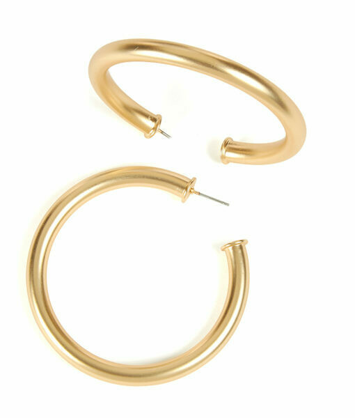 Gold Hoop Earrings