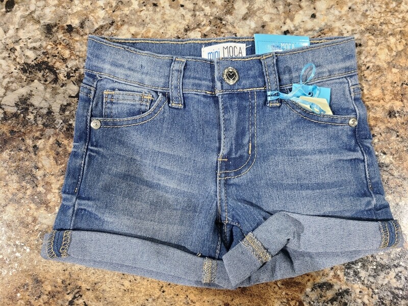 Light Denim Shorts