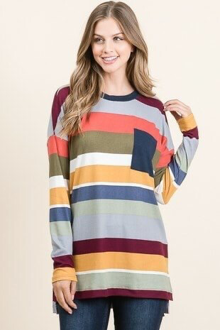 Multicolor Striped Top