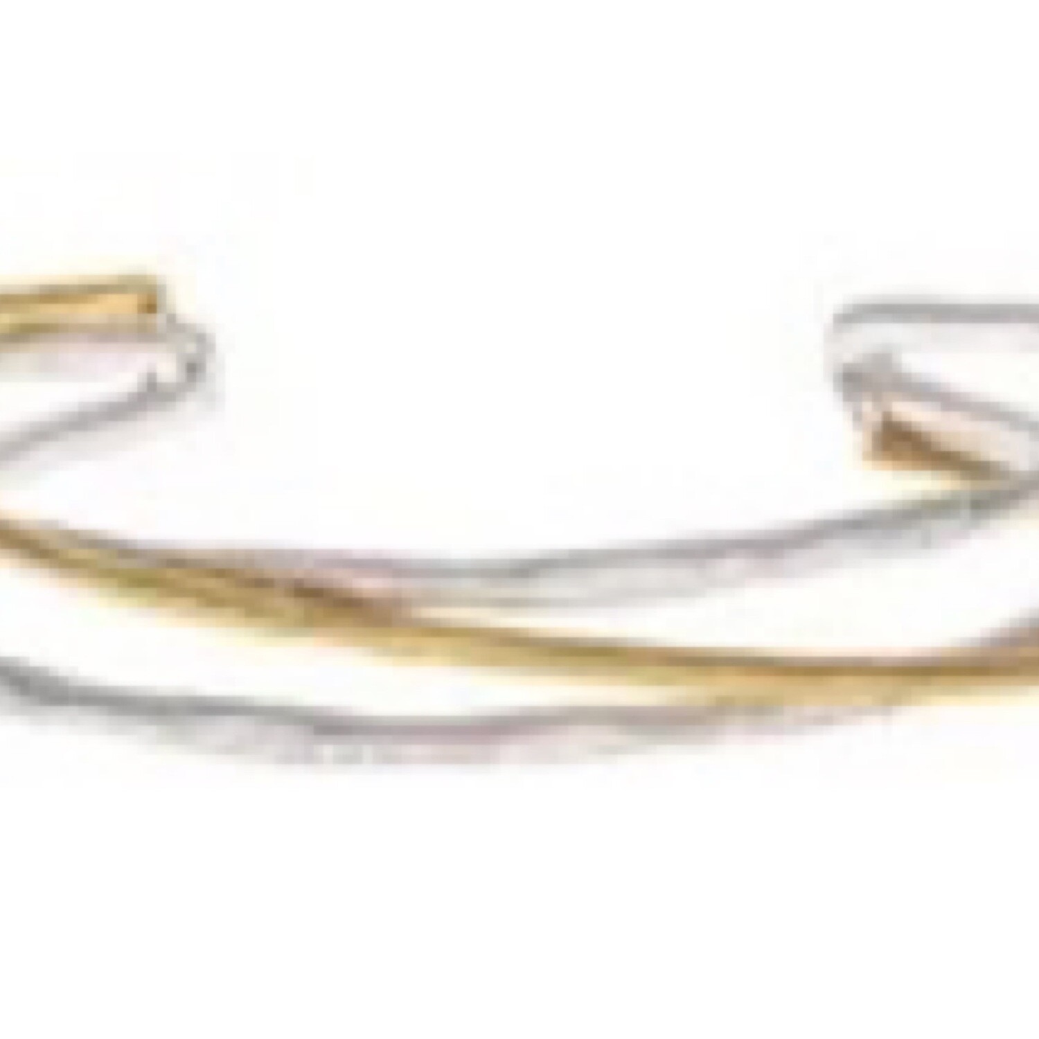 Cross Over Wire Cuff Bracelet