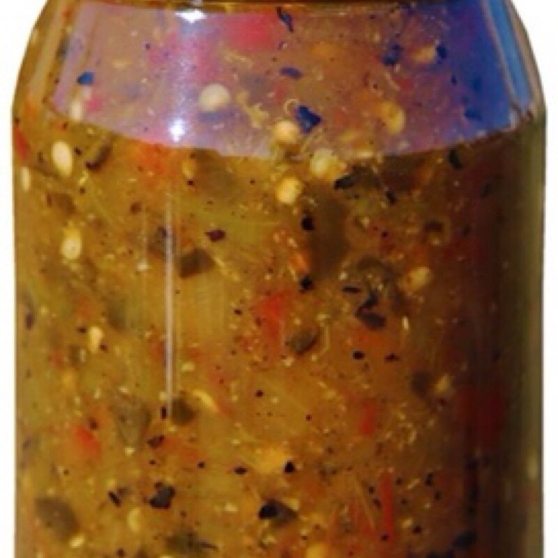 Five Amigos Fire Roasted Pepper Salsa Hot Heat 16oz