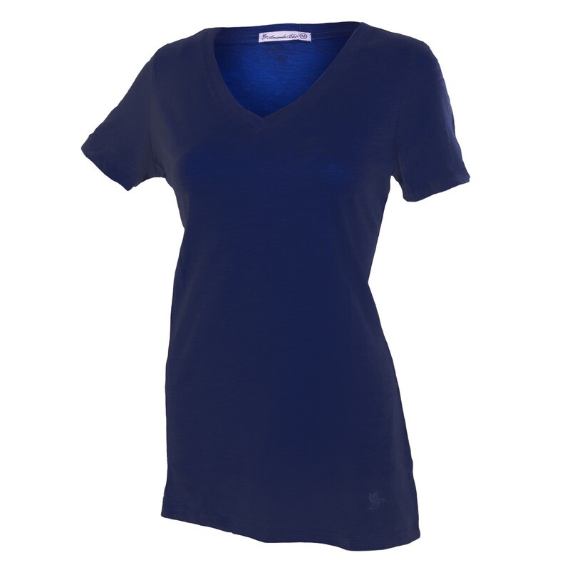 V-Neck T-Shirt Navy