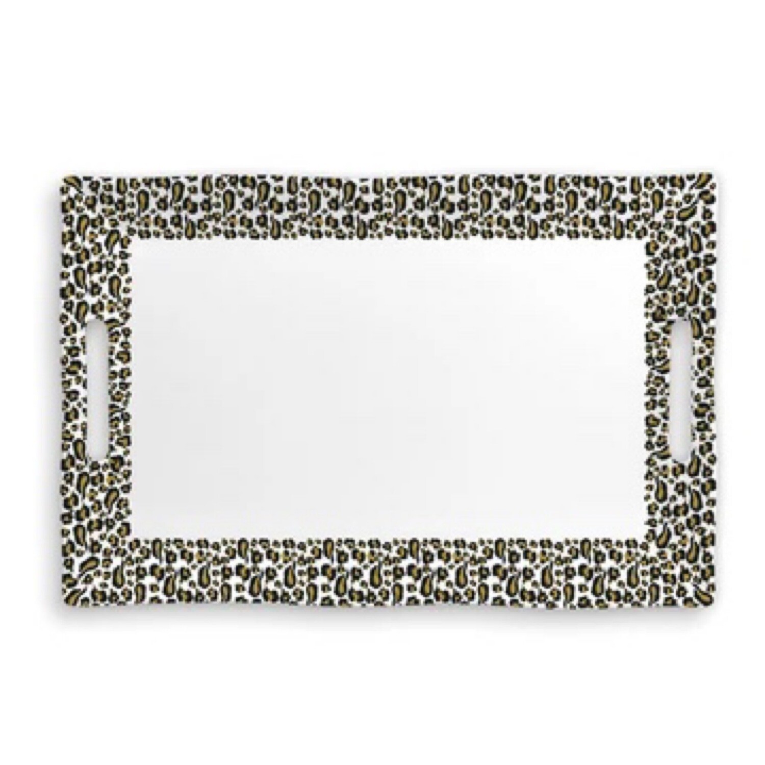 Wild Lemon Melamine Large Serving Tray
