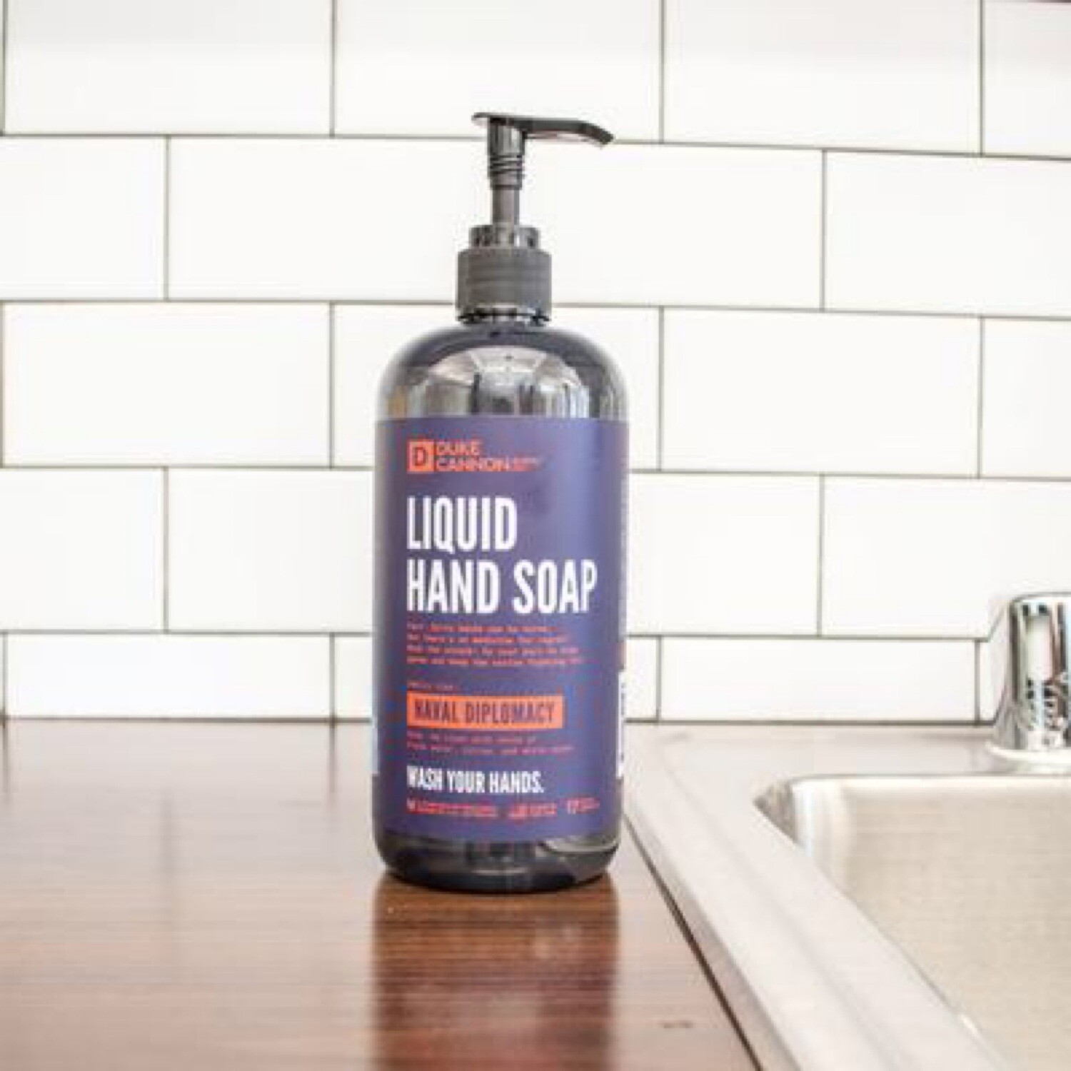 Liquid Hand Soap Naval Diplomacy. 17oz