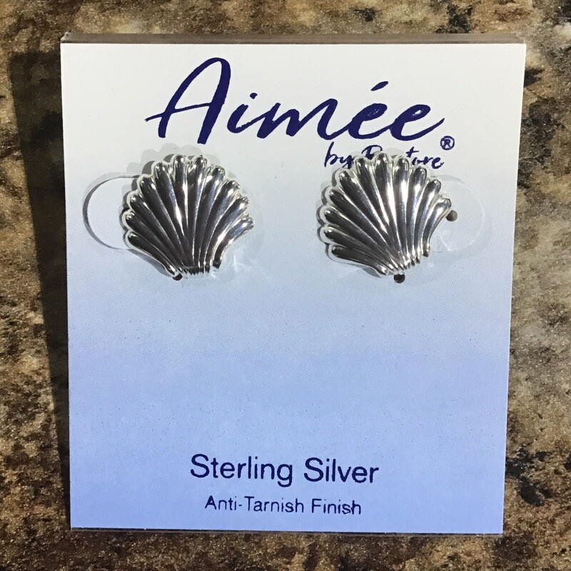 Sterling Silver Scallop