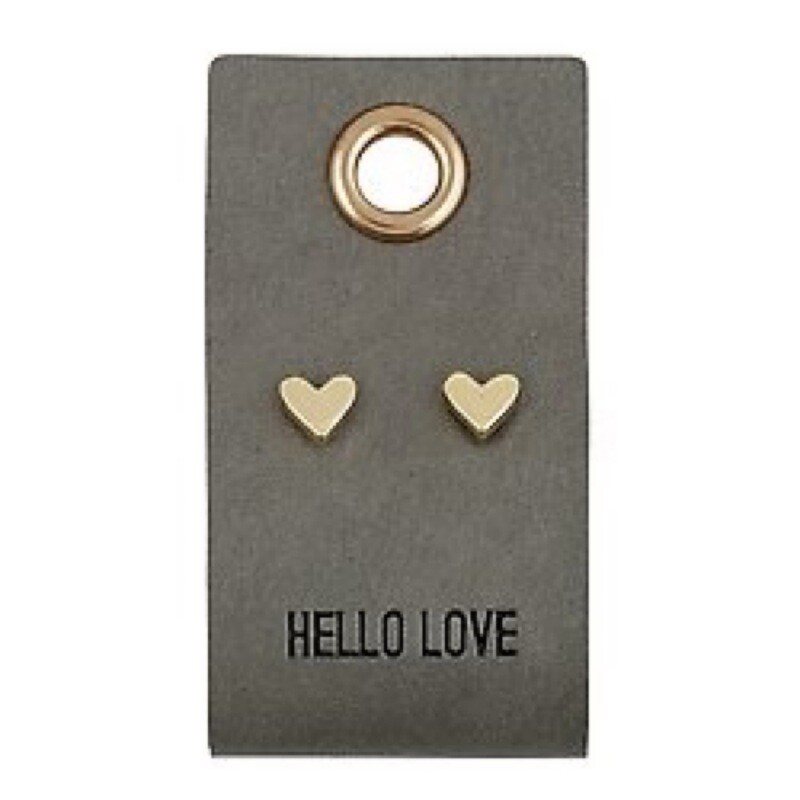 Hello Love Earrings