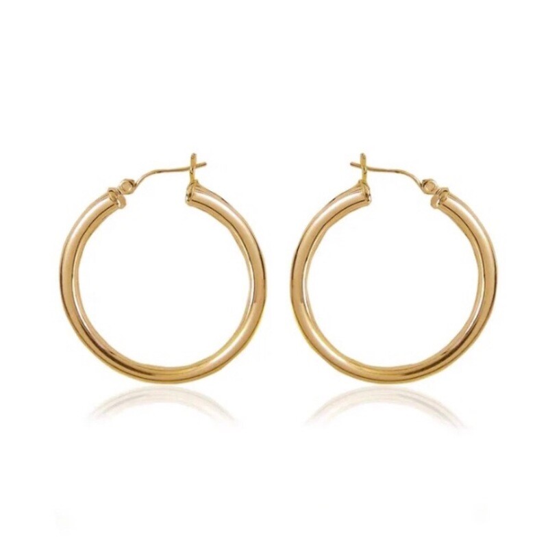 Gold Hoop 3x30mm