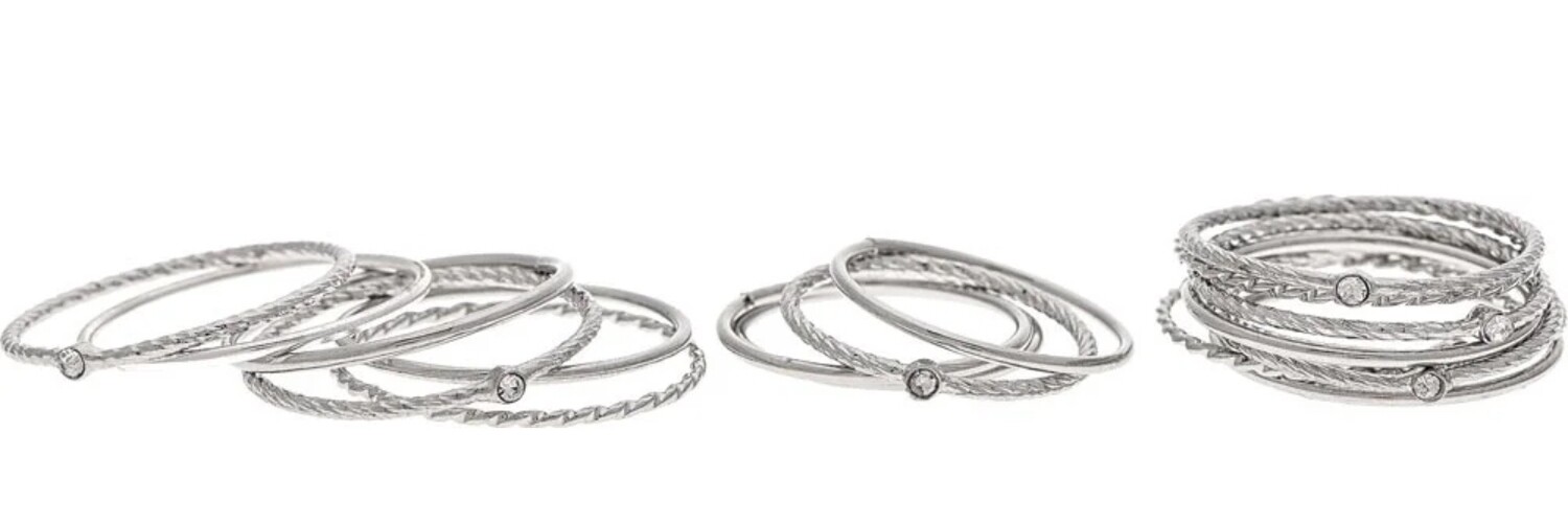18 Peice Stackable Ring