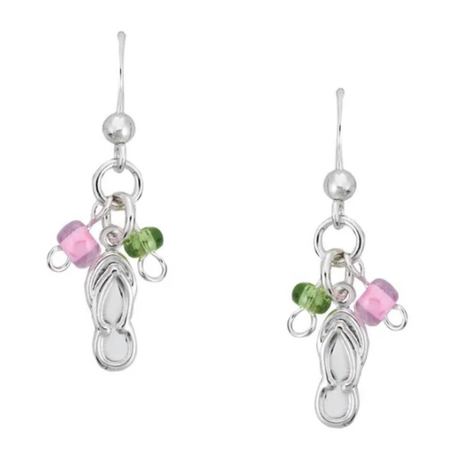 Sterling Silver Flip Flop Cluster
