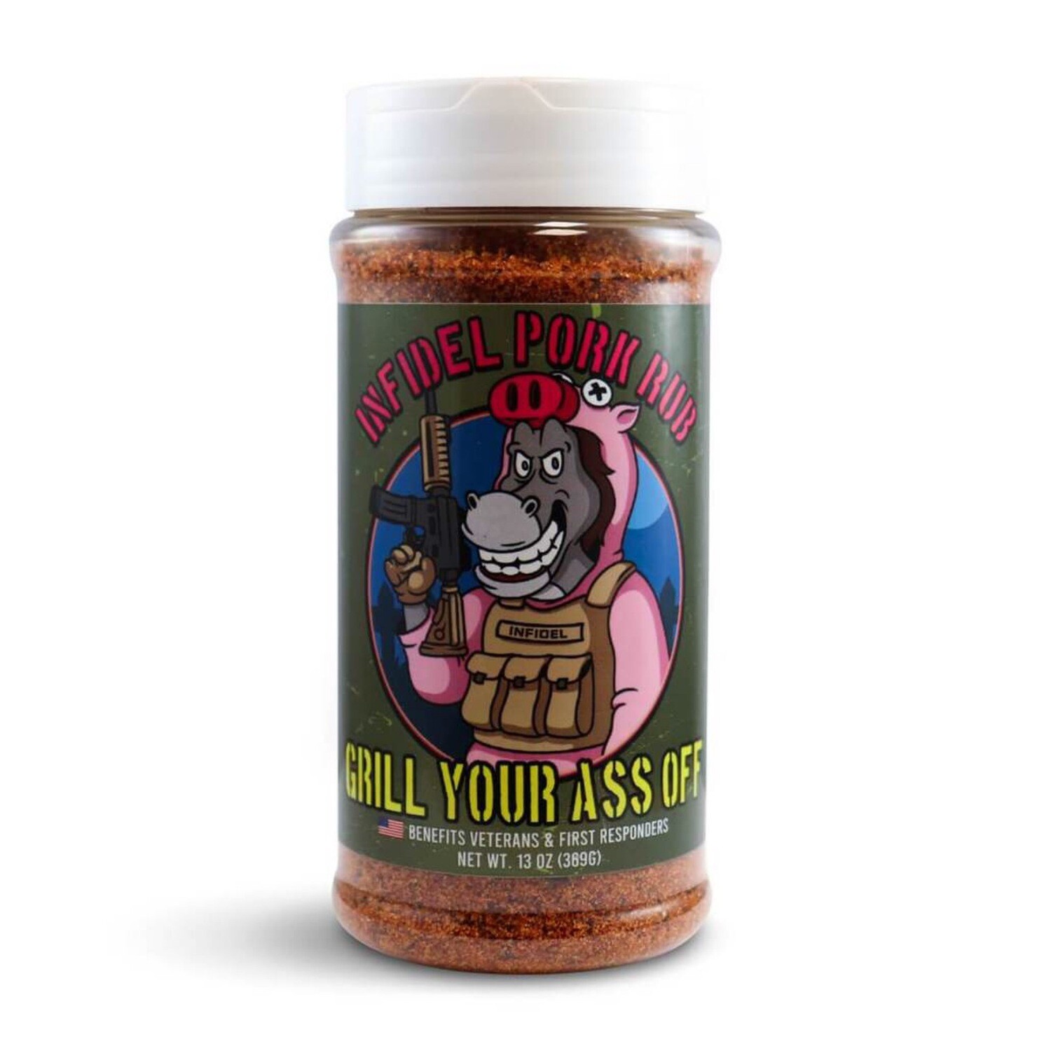 Infidel Pork Rub 13oz