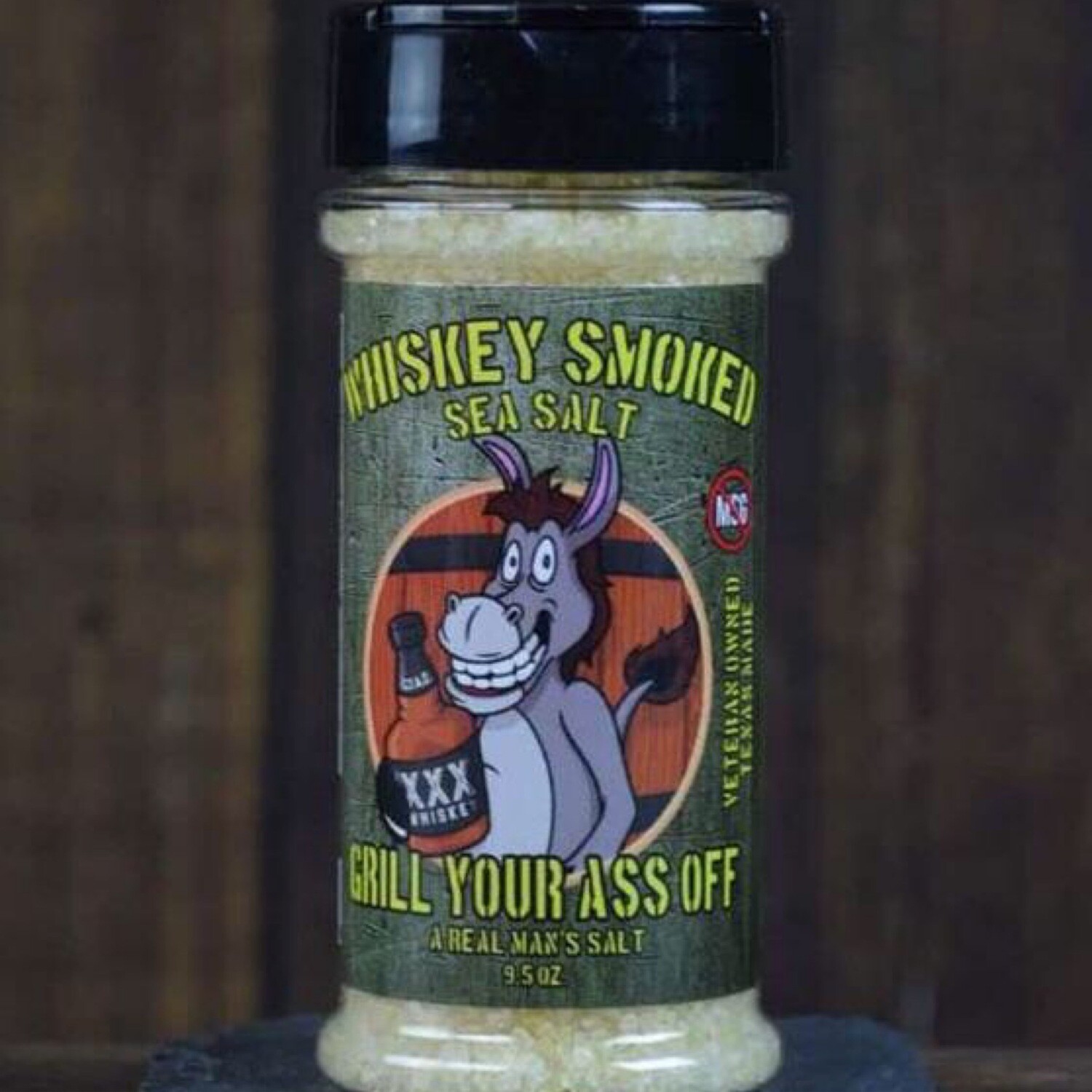 Whiskey Smoked Sea Salt 9.5oz