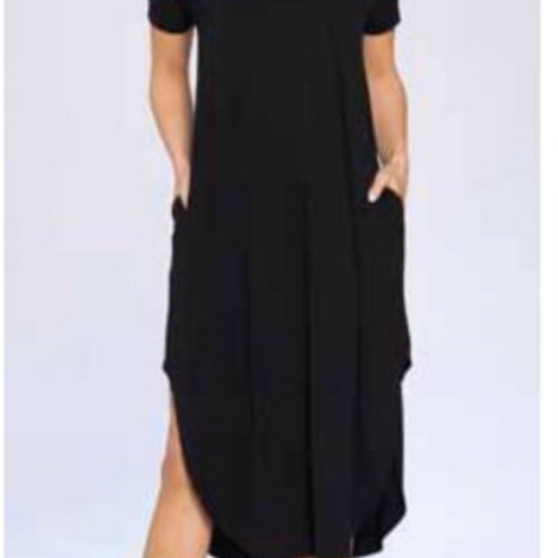 Black Rio T-Shirt Dress