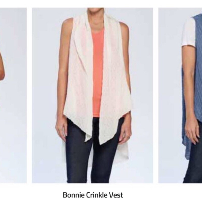 Bonnie Crinkle Vest