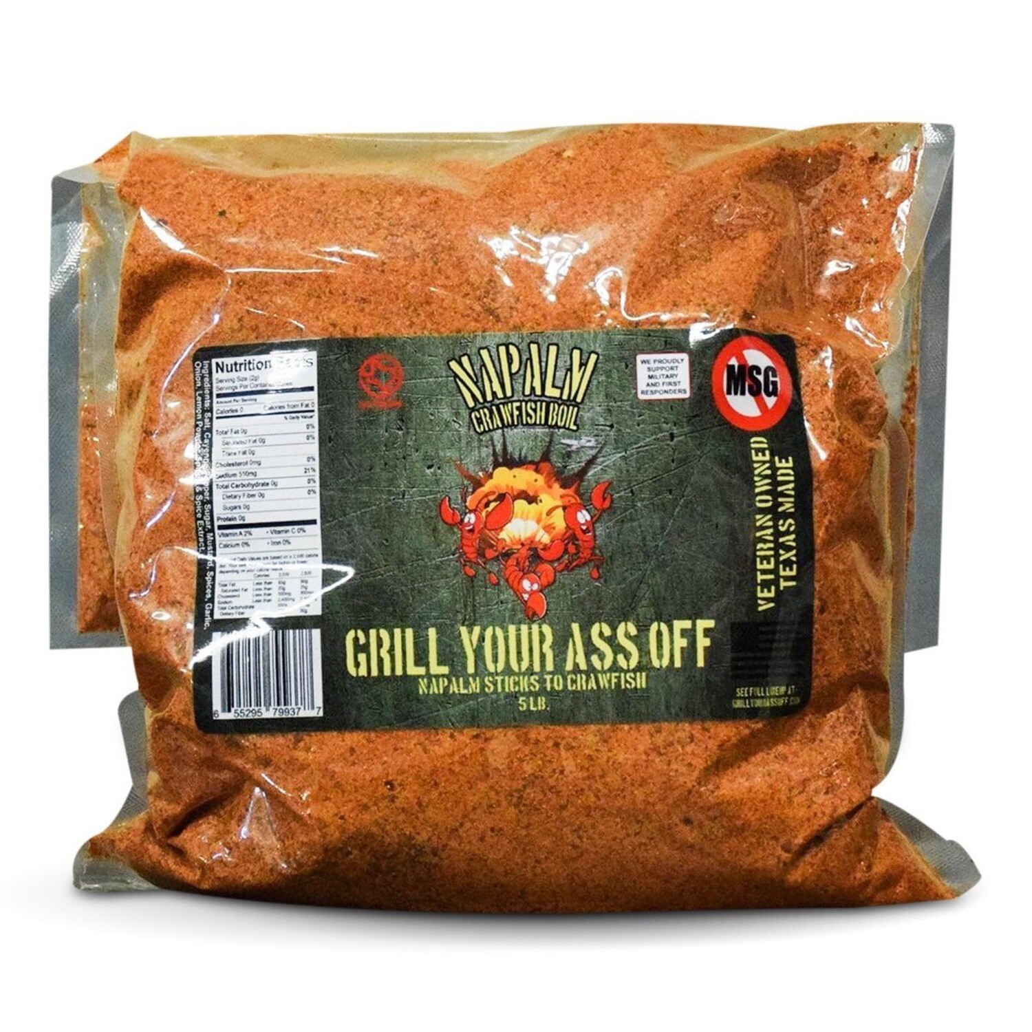 Napalm Crawfish Boil 5lb
