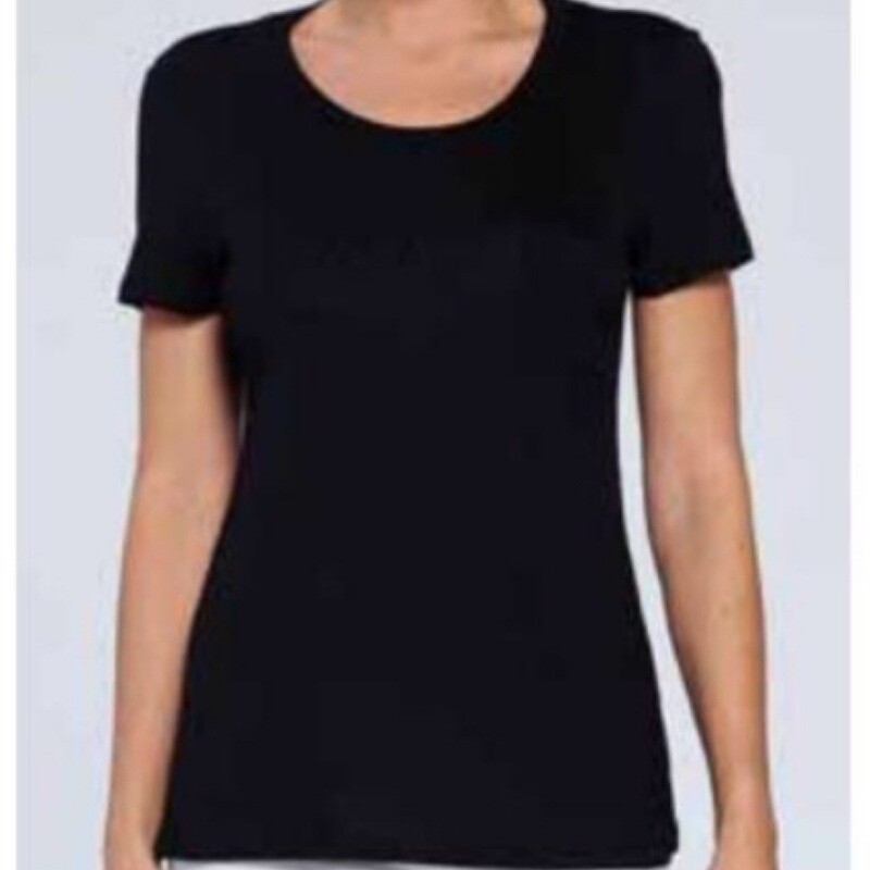 Black Kimmi Essential Pocket Tee
