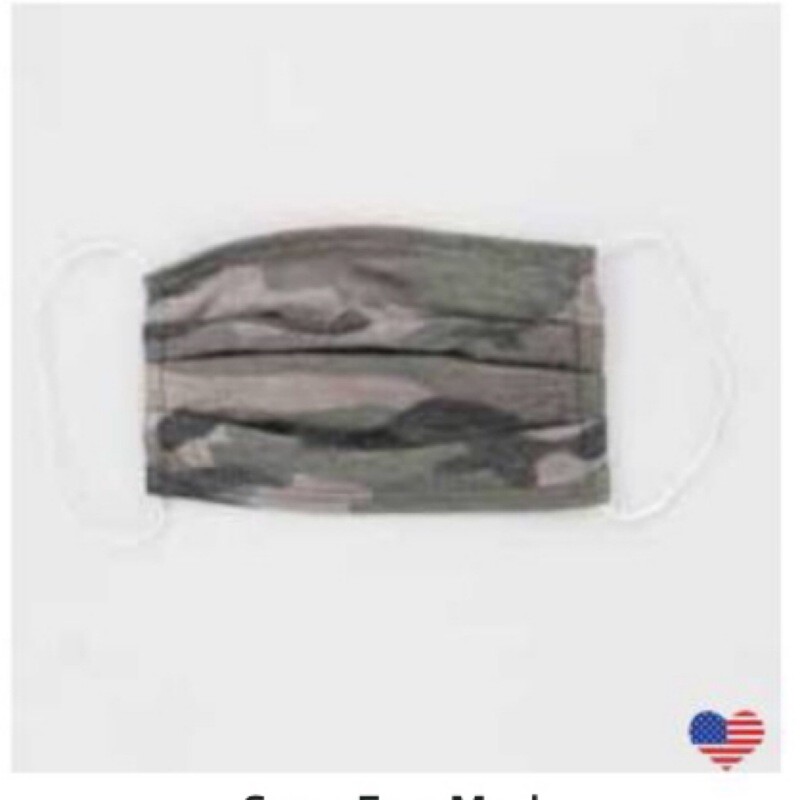 Camo Face Mask
