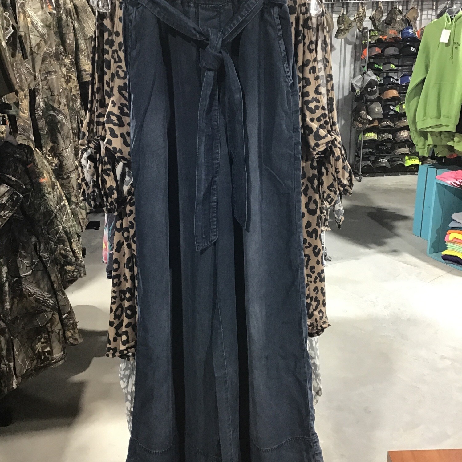 Midnight Wide Leg Pants